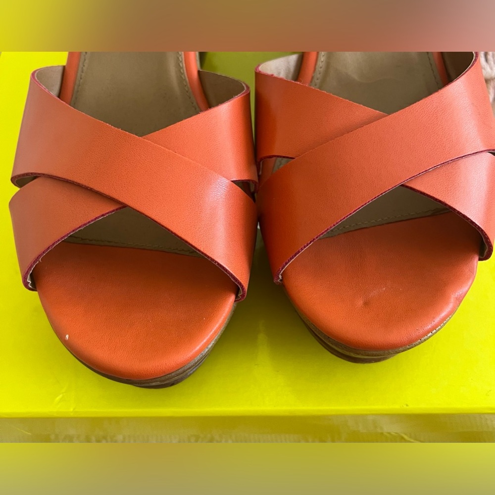 Therapy Topaz Plastic Wedges Size 10 Wide Fit - Picture 6 of 6